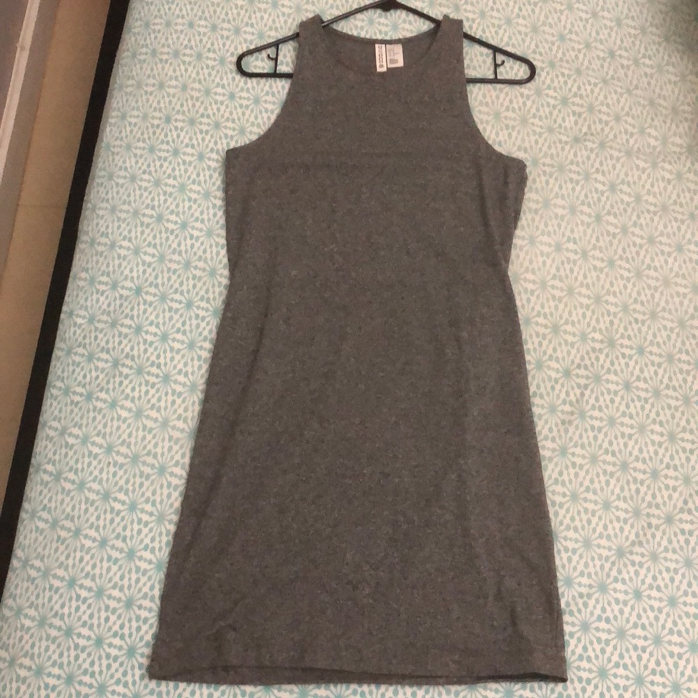 💋CLOSET STEAL💋 Charcoal gray midi dress